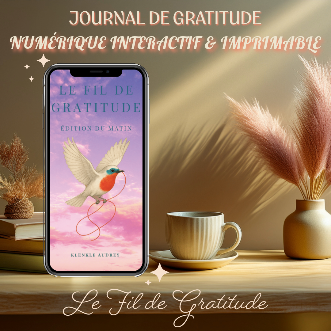Journal de Gratitude - Un FIl Vers Soi